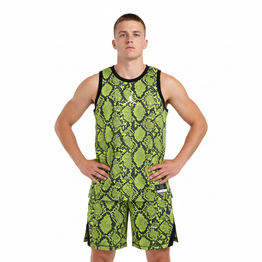 Conjunto Jordan Classic Verde – Dri-Fit Premium