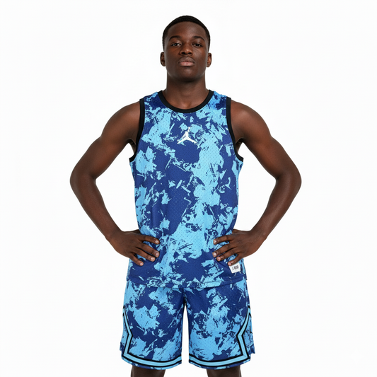 Conjunto Jordan Classic Azul – Dri-Fit Premium