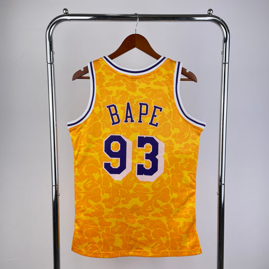 1996/97 NBA Lakers - Mitchell & Ness x BAPE