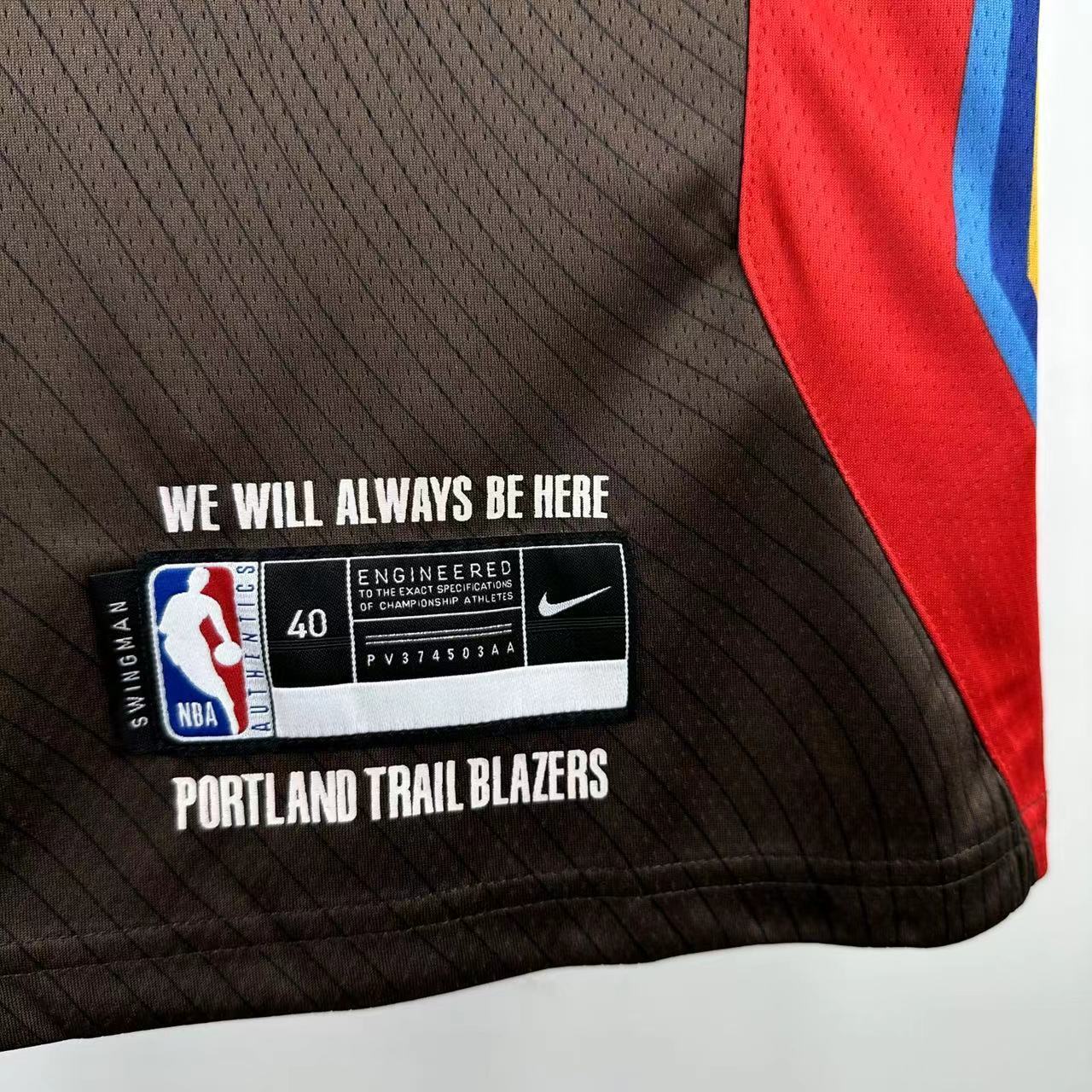 20/21 NBA Trail Blazers City Edition - Yang