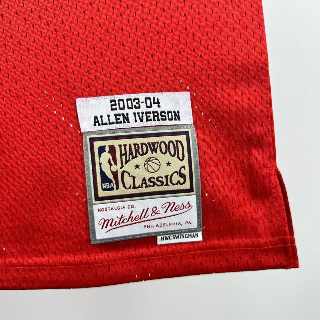 2003/04 NBA "Mitchell & Ness" 76ers - Allen Iverson