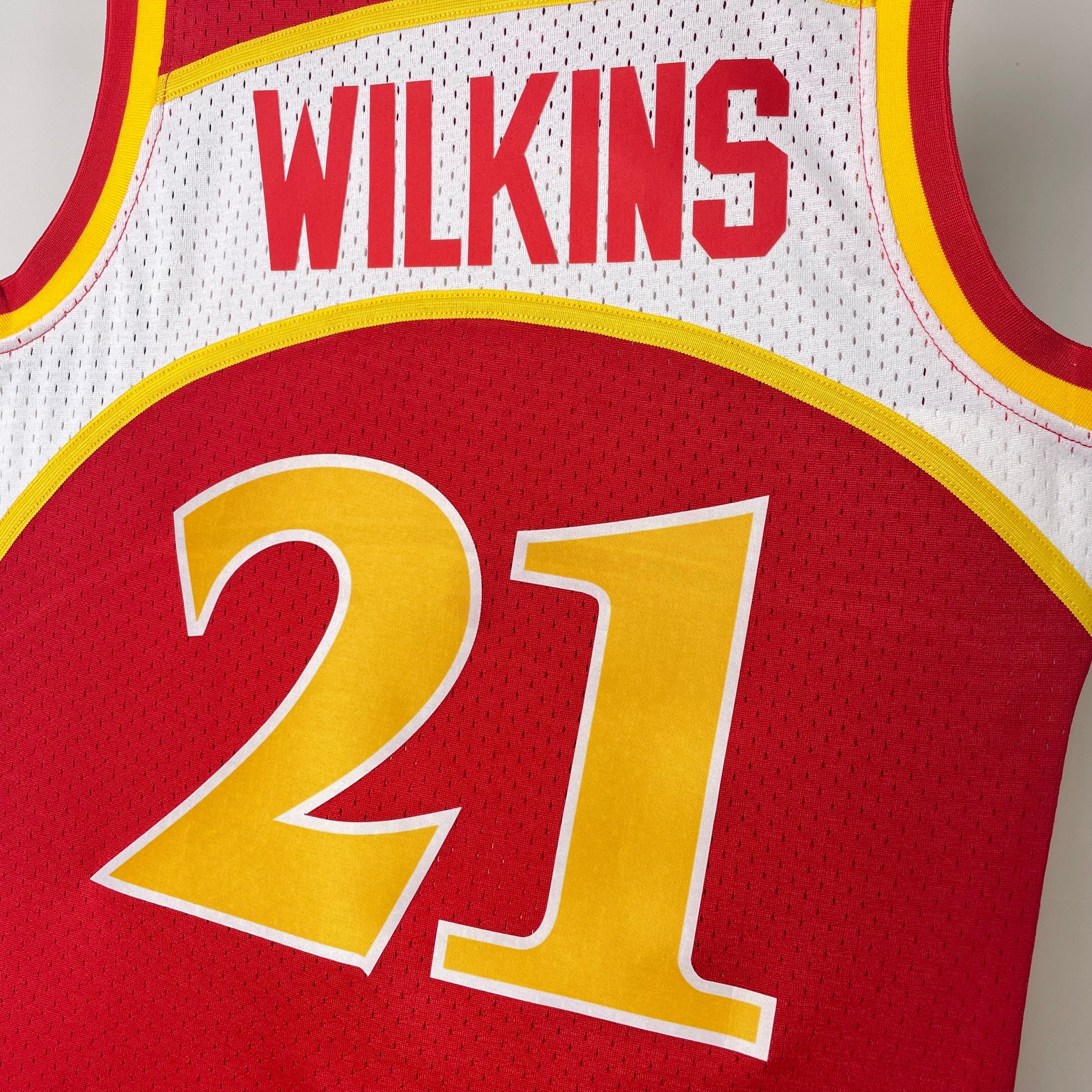 1986/87 NBA Hawks "Mitchell & Ness" - Wilkins