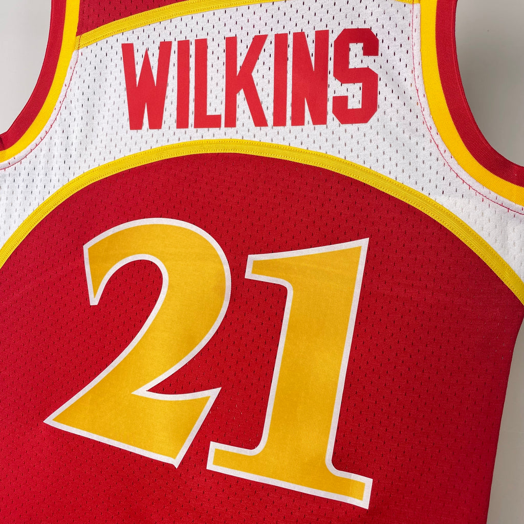 1986/87 NBA Hawks "Mitchell & Ness" - Wilkins