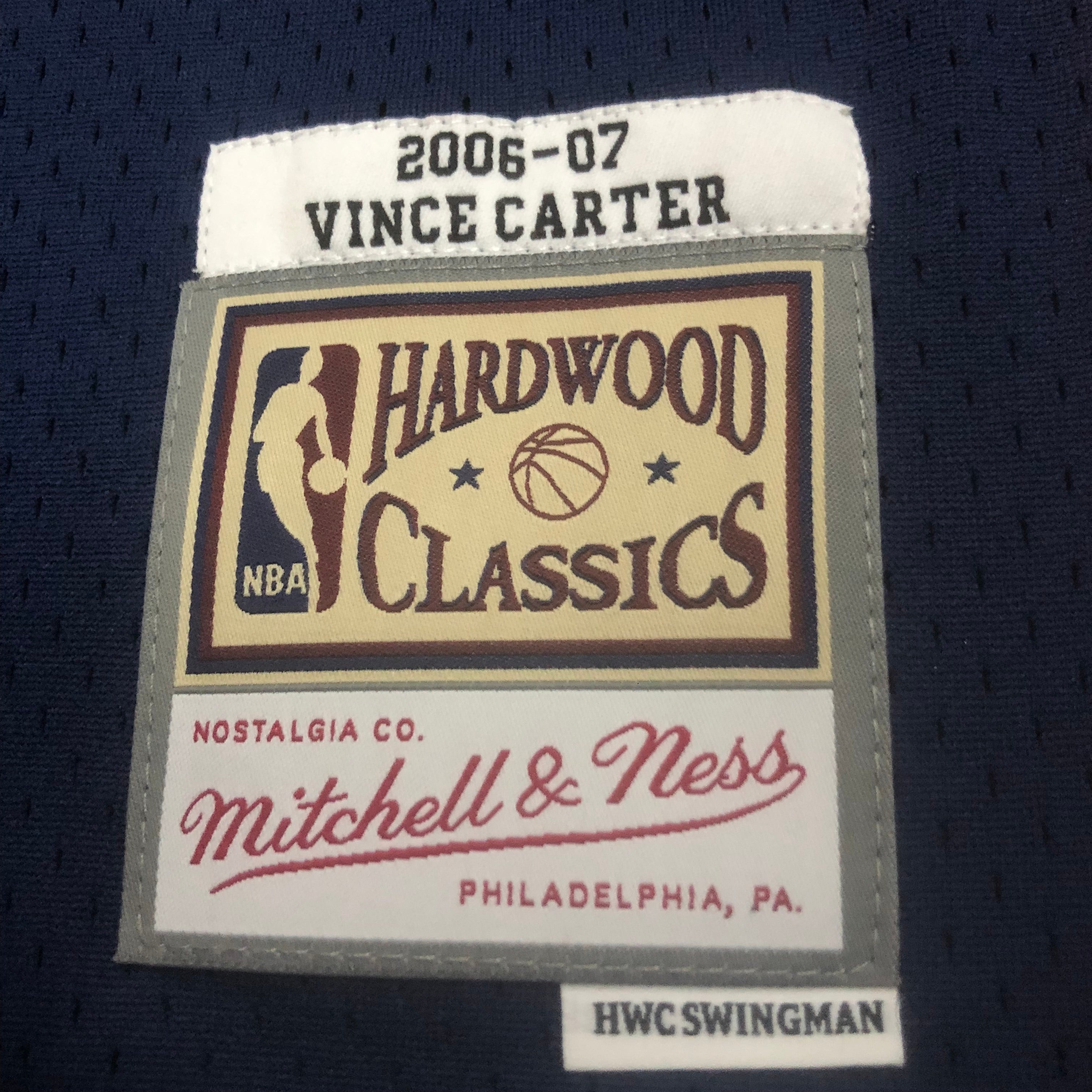 2006/07 New Jersey Nets Mitchell & Ness - Vince Carter