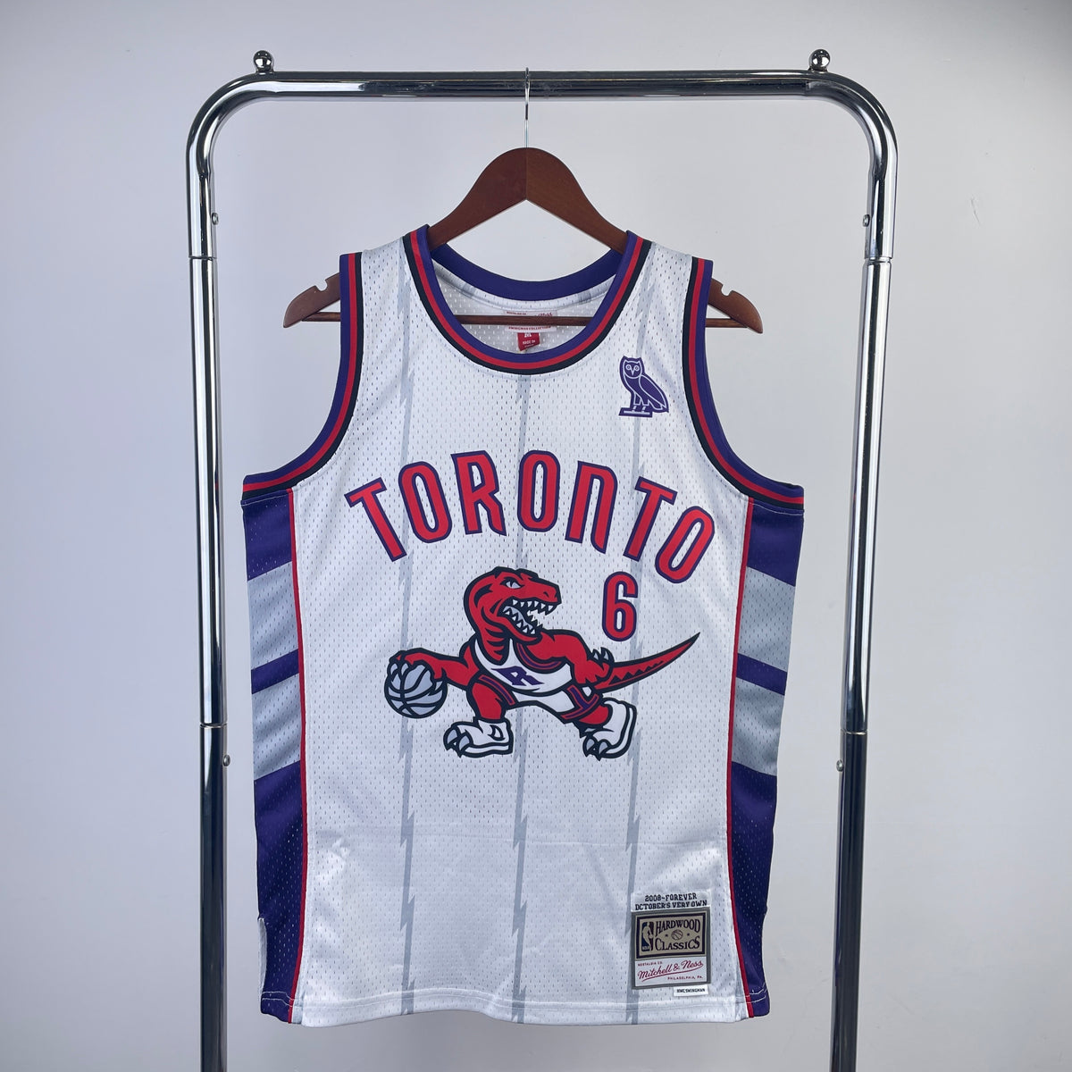 Mitchell & Ness x OVO White - Toronto Raptors Hardwood Classics