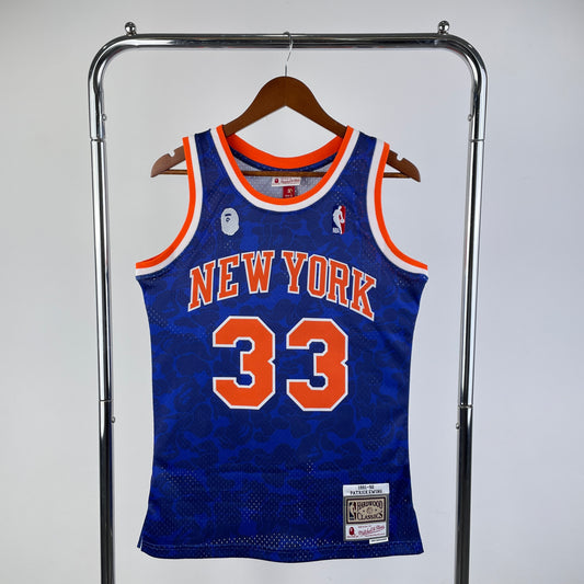 1991/92 NBA NY Knicks - Mitchell & Ness x BAPE