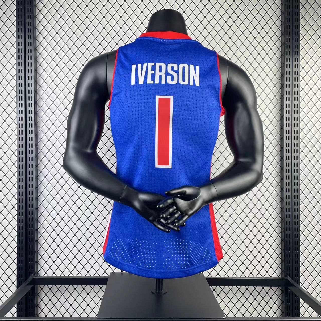 2008/09 NBA Pistons "Mitchell & Ness" - Allen Iverson