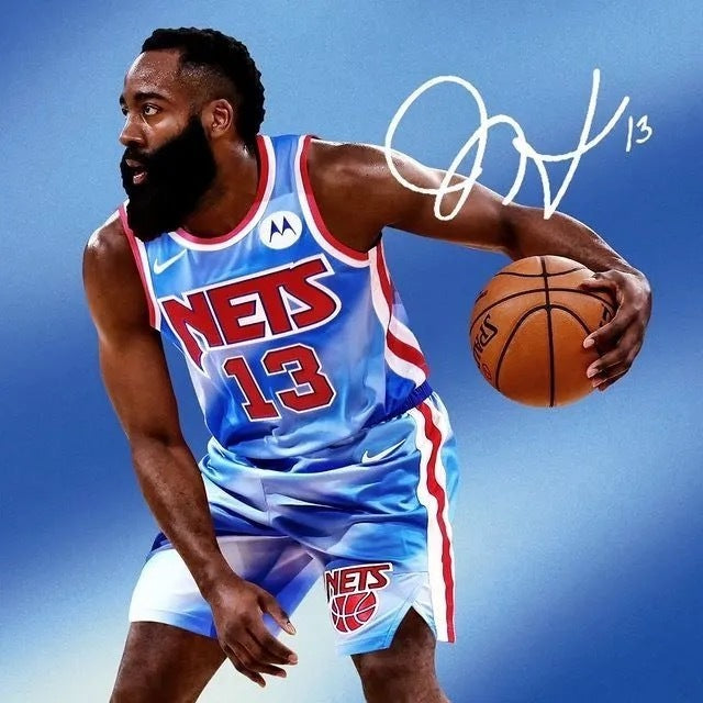 20/21 NBA Nets Classic Edition - James Harden