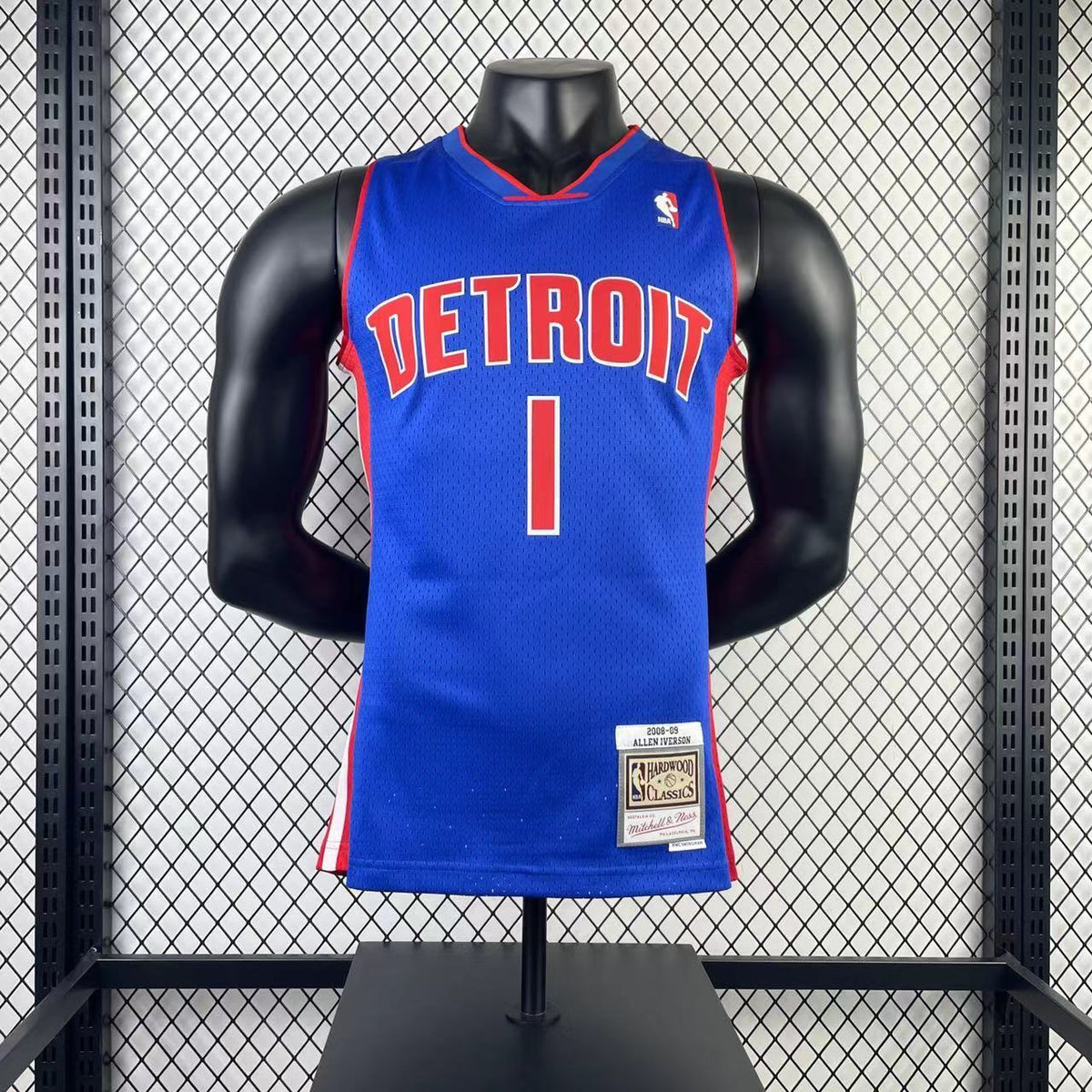 2008/09 NBA Pistons "Mitchell & Ness" - Allen Iverson