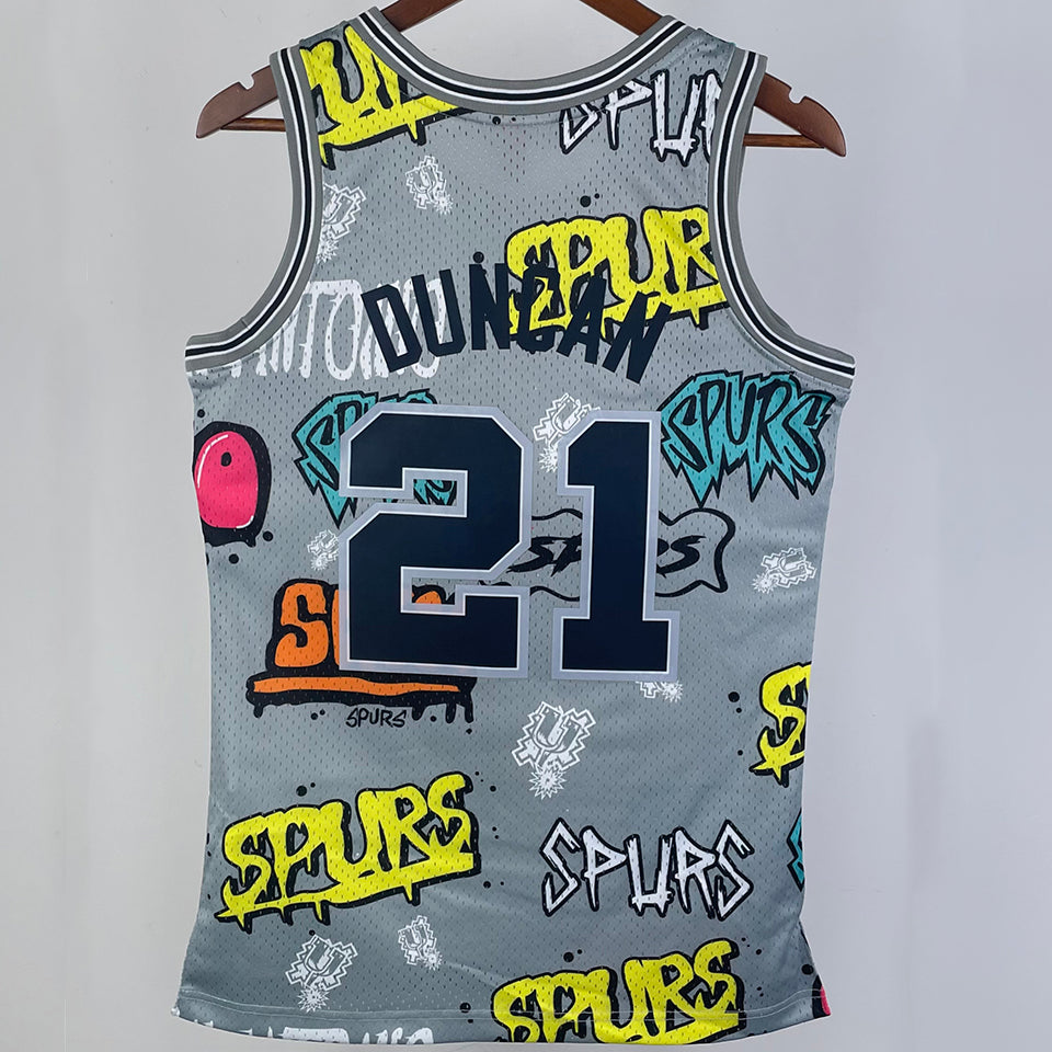 1998/99 NBA Spurs Mitchell & Ness - Tim Duncan