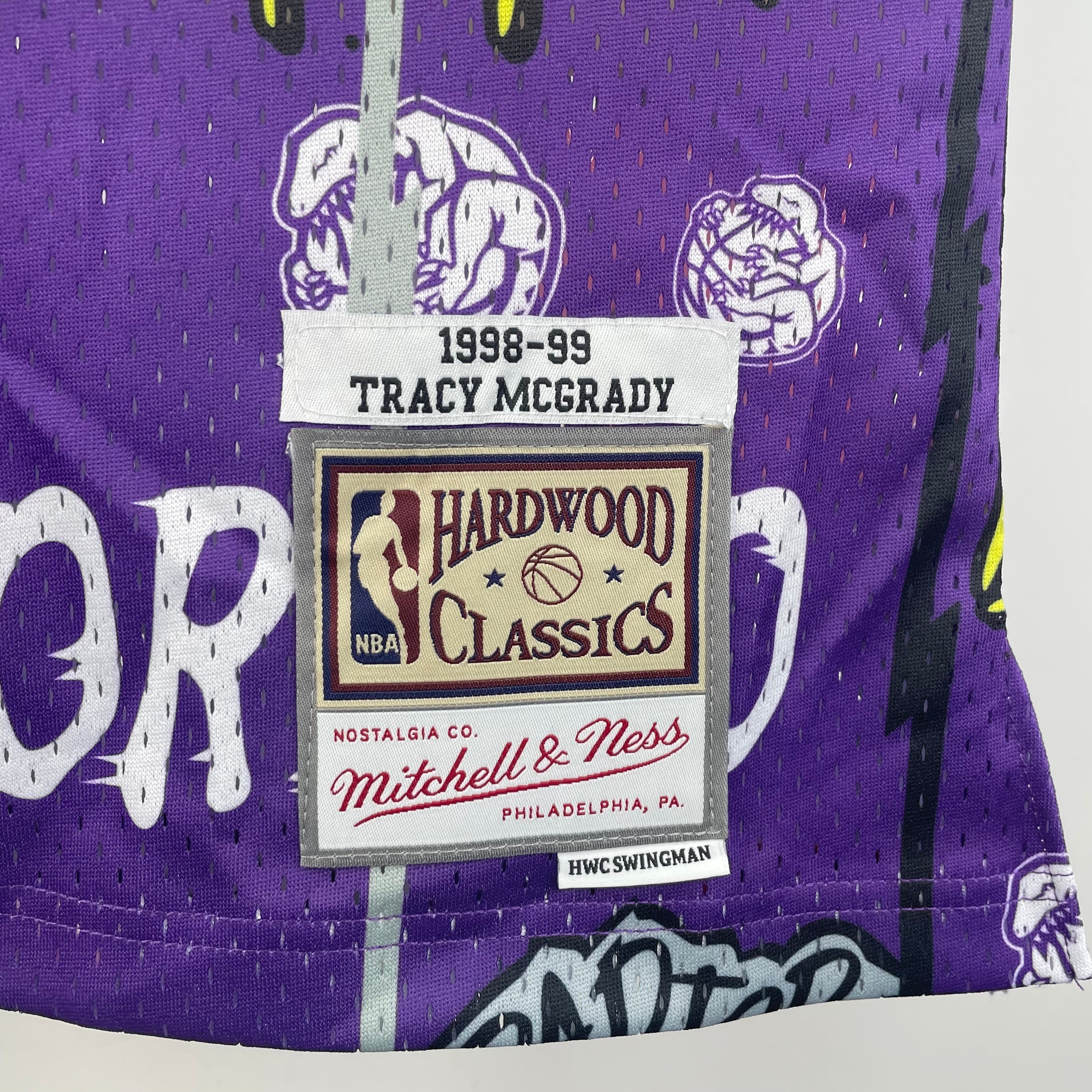 1998/99 NBA Raptors Mitchell & Ness - McGrady