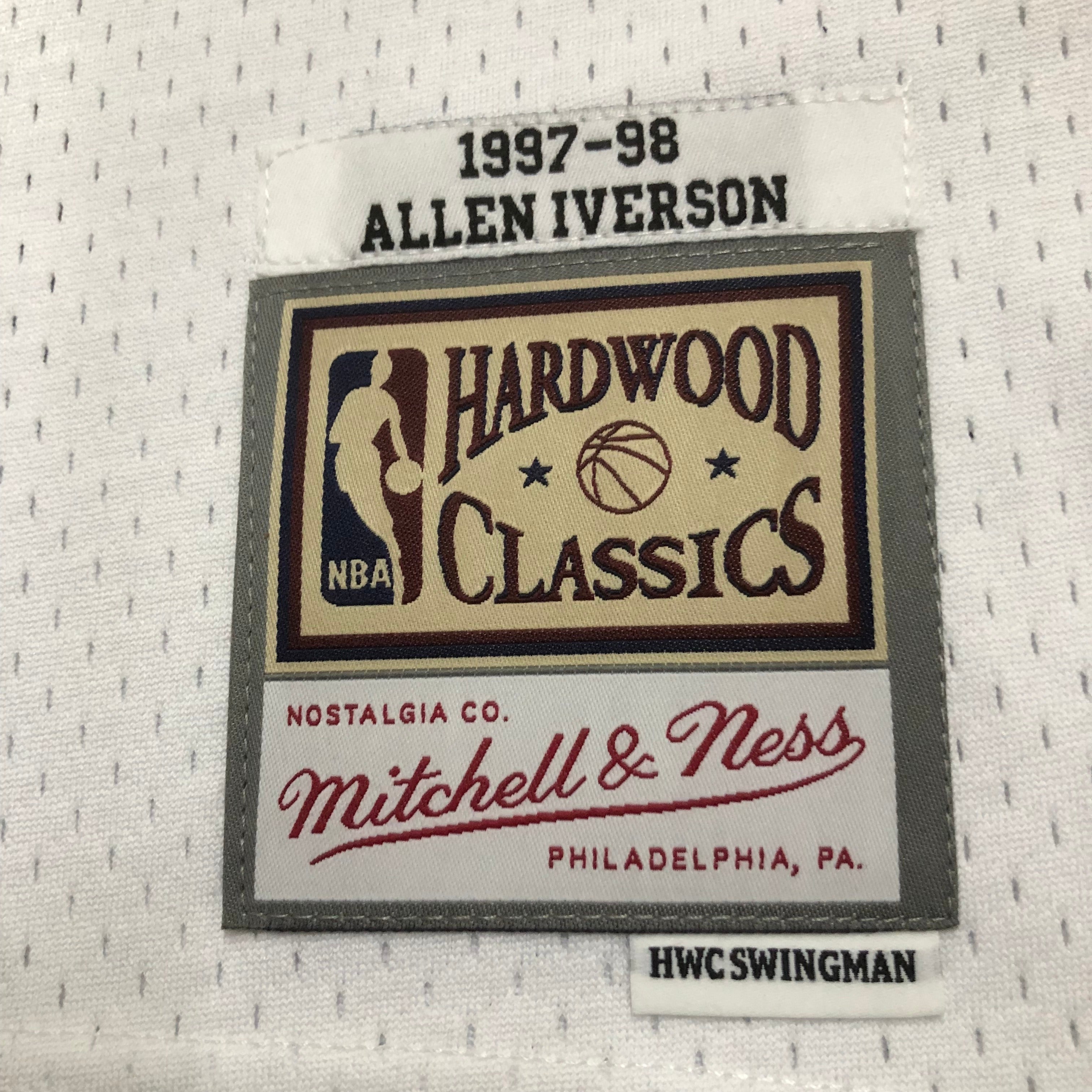 1997/98 NBA 76ers "Mitchell & Ness" - Allen Iverson