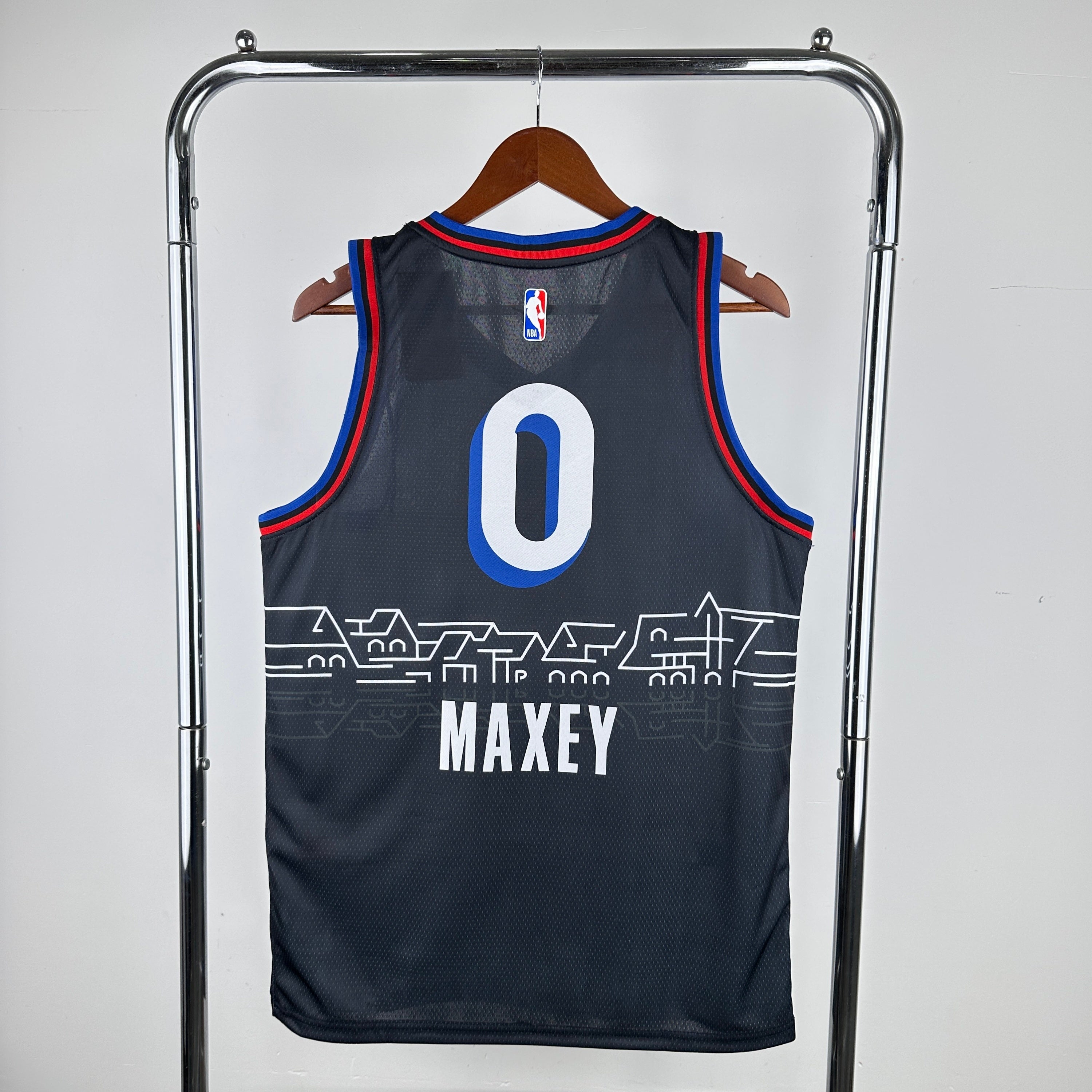 2021/22 NBA 76ers City Edition - Maxey #0