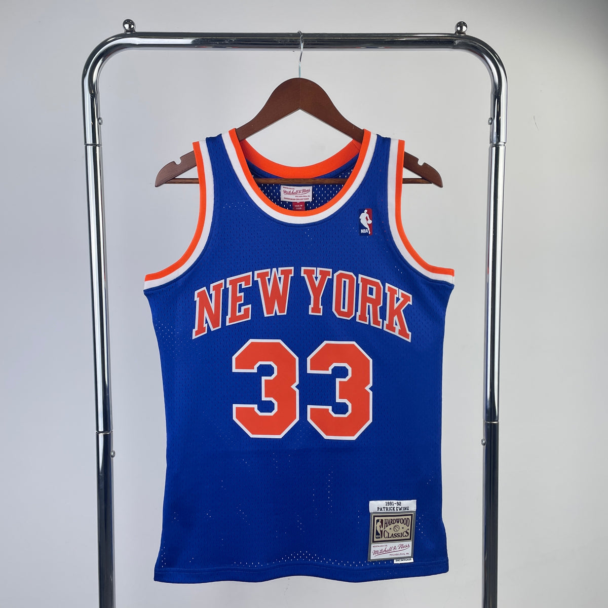 1991/92 NBA NY Knicks Mitchell & Ness - Patrice Ewing