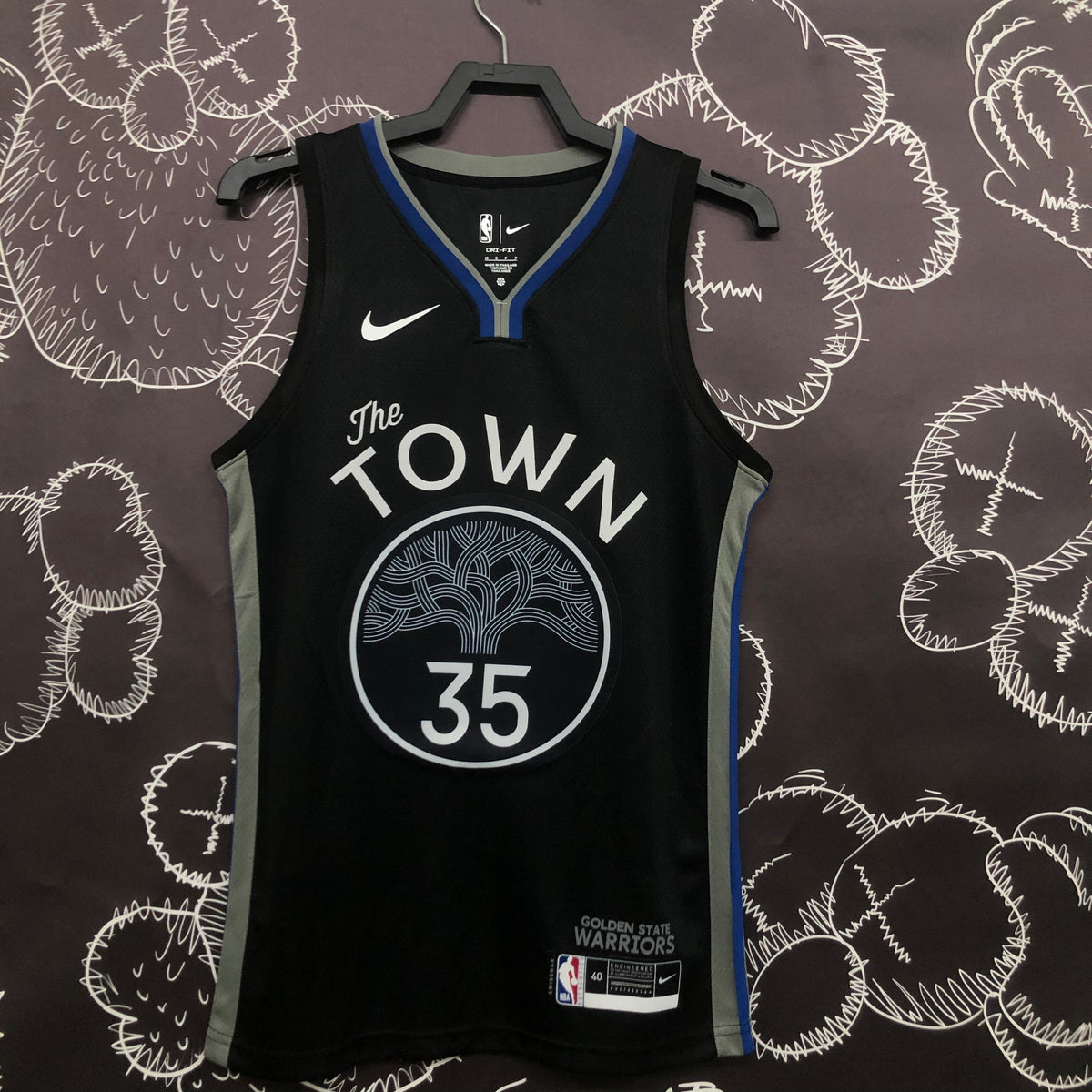 19/20 Warriors NBA - City Edition  #35