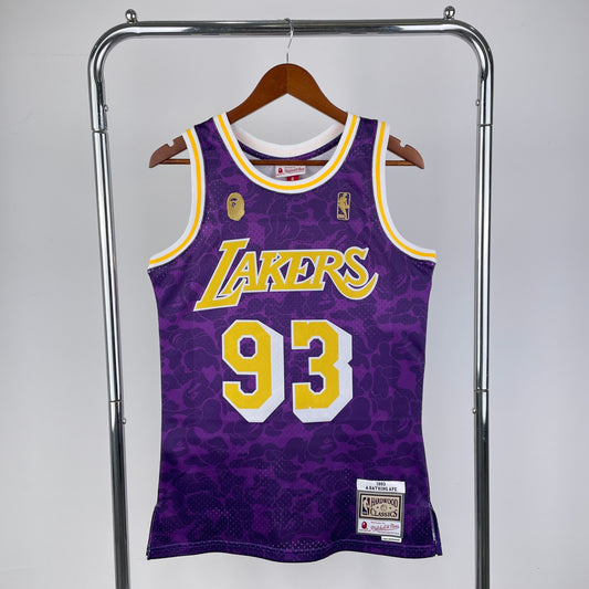 1993 NBA Lakers - Mitchell & Ness x BAPE