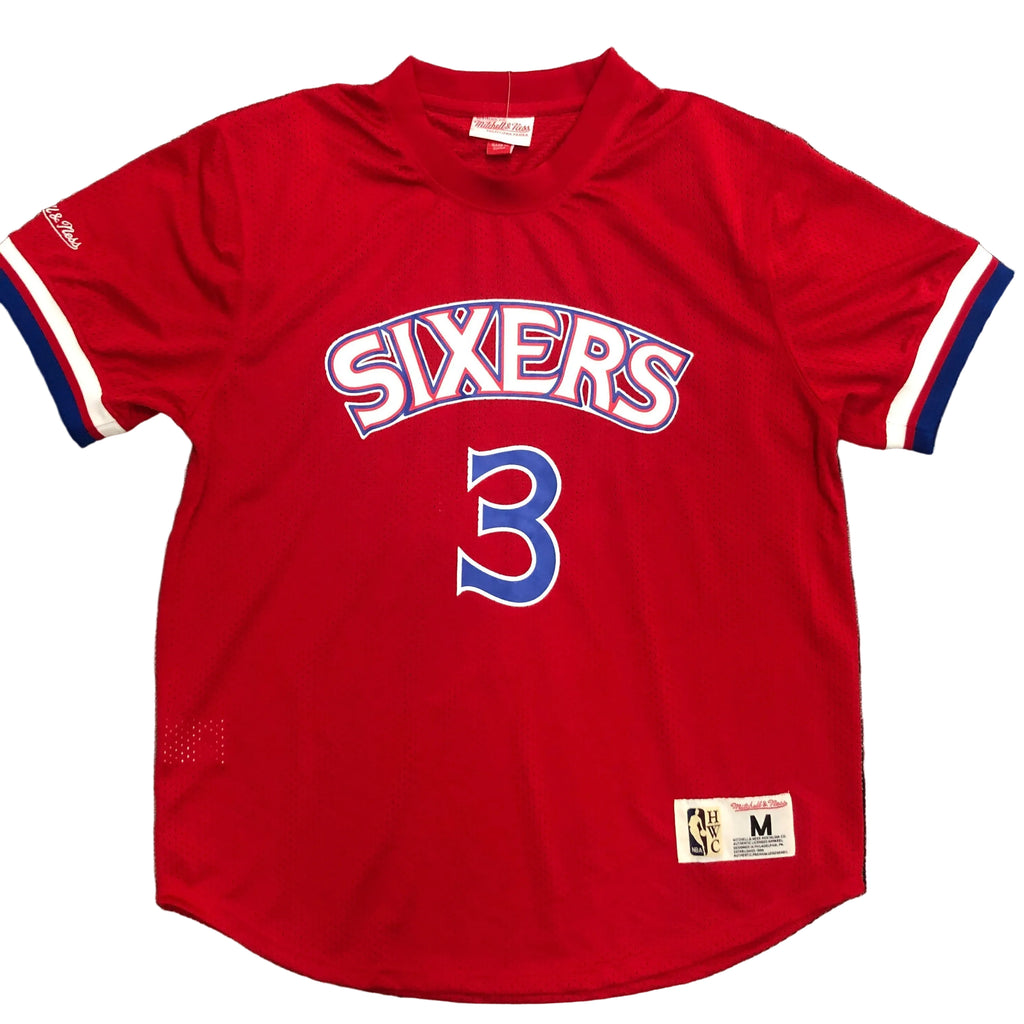 Jersey Estilo Béisbol 76ers - Iverson #3