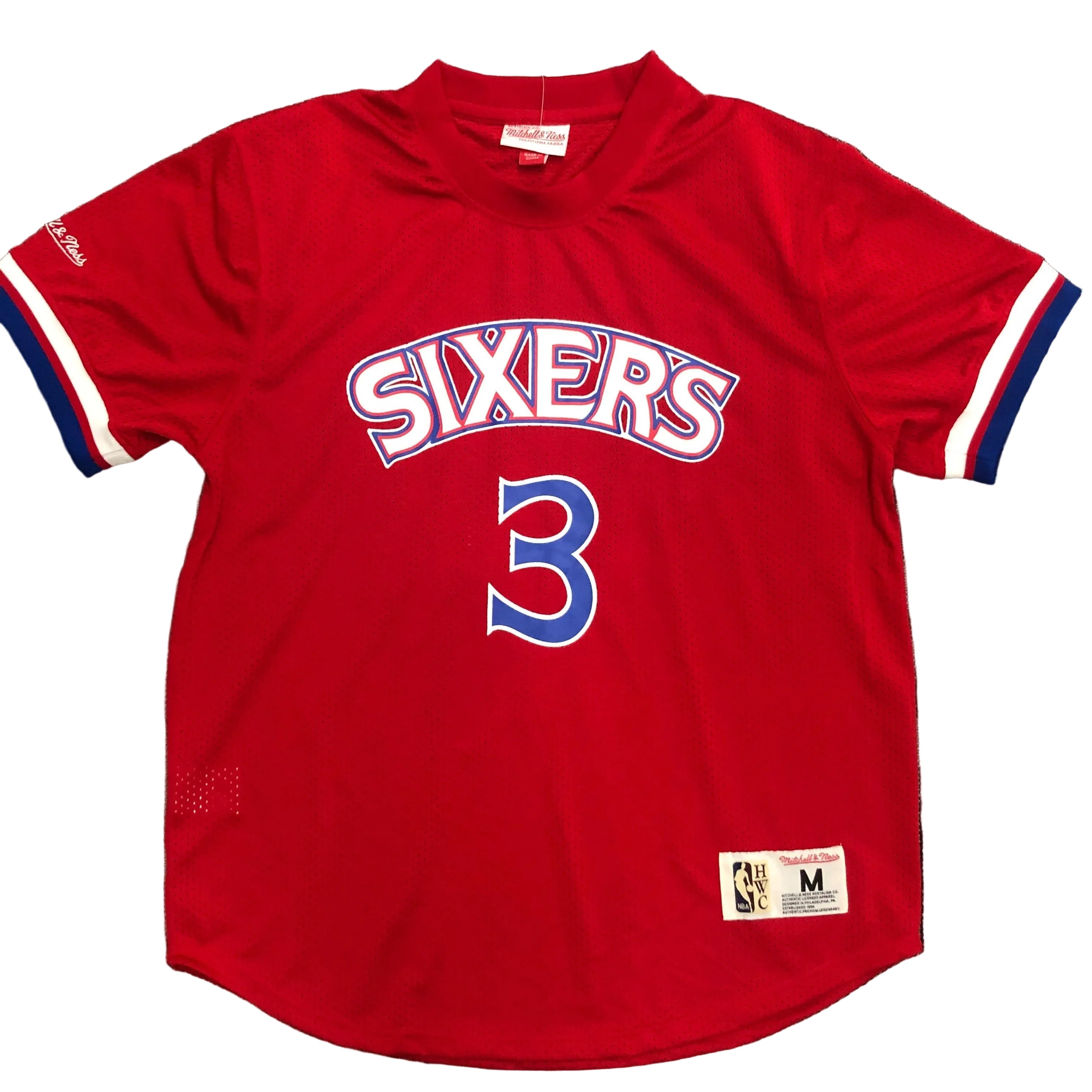 Jersey Estilo Béisbol 76ers - Iverson #3