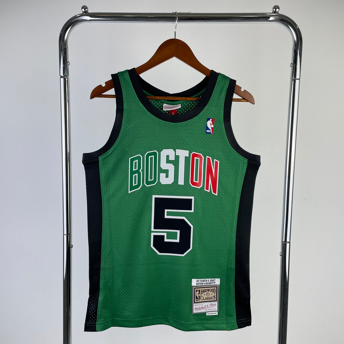 2007 NBA Celtics Mitchell & Ness - Kevin Garnett