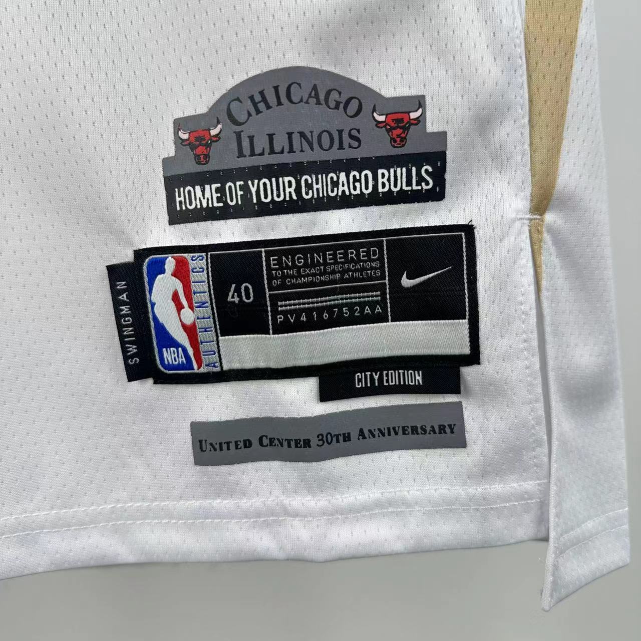 2024/25 NBA Bulls City Edition - White