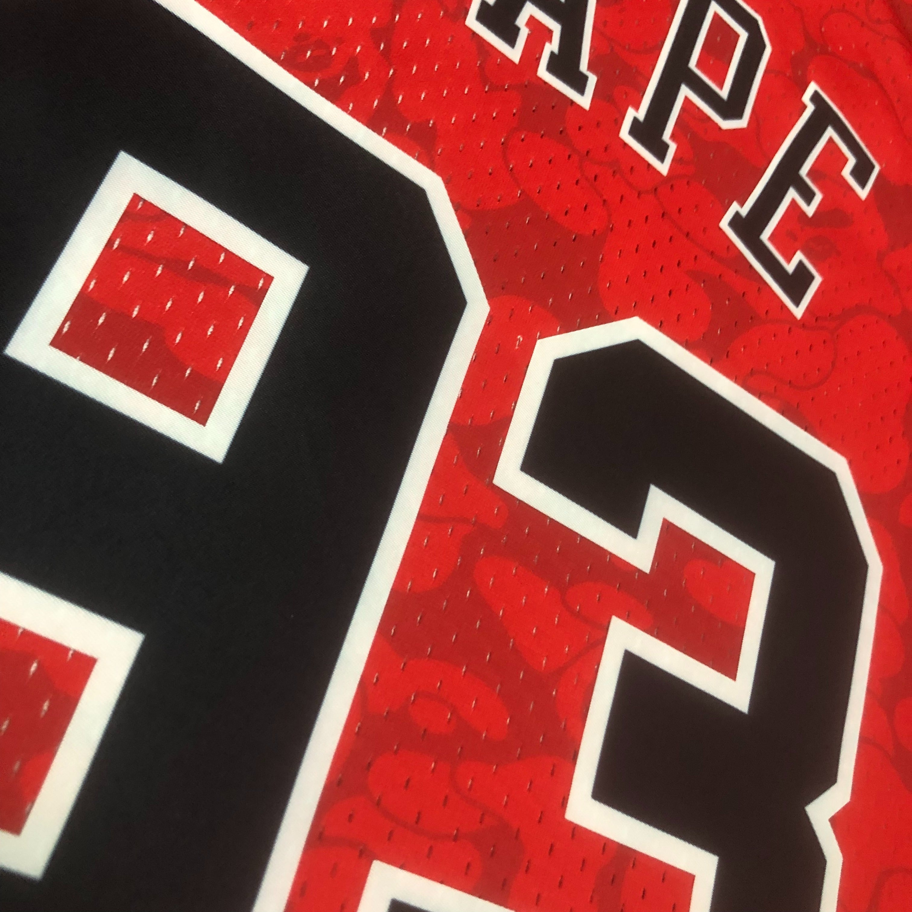 97/98 NBA Bulls - Mitchell & Ness x BAPE