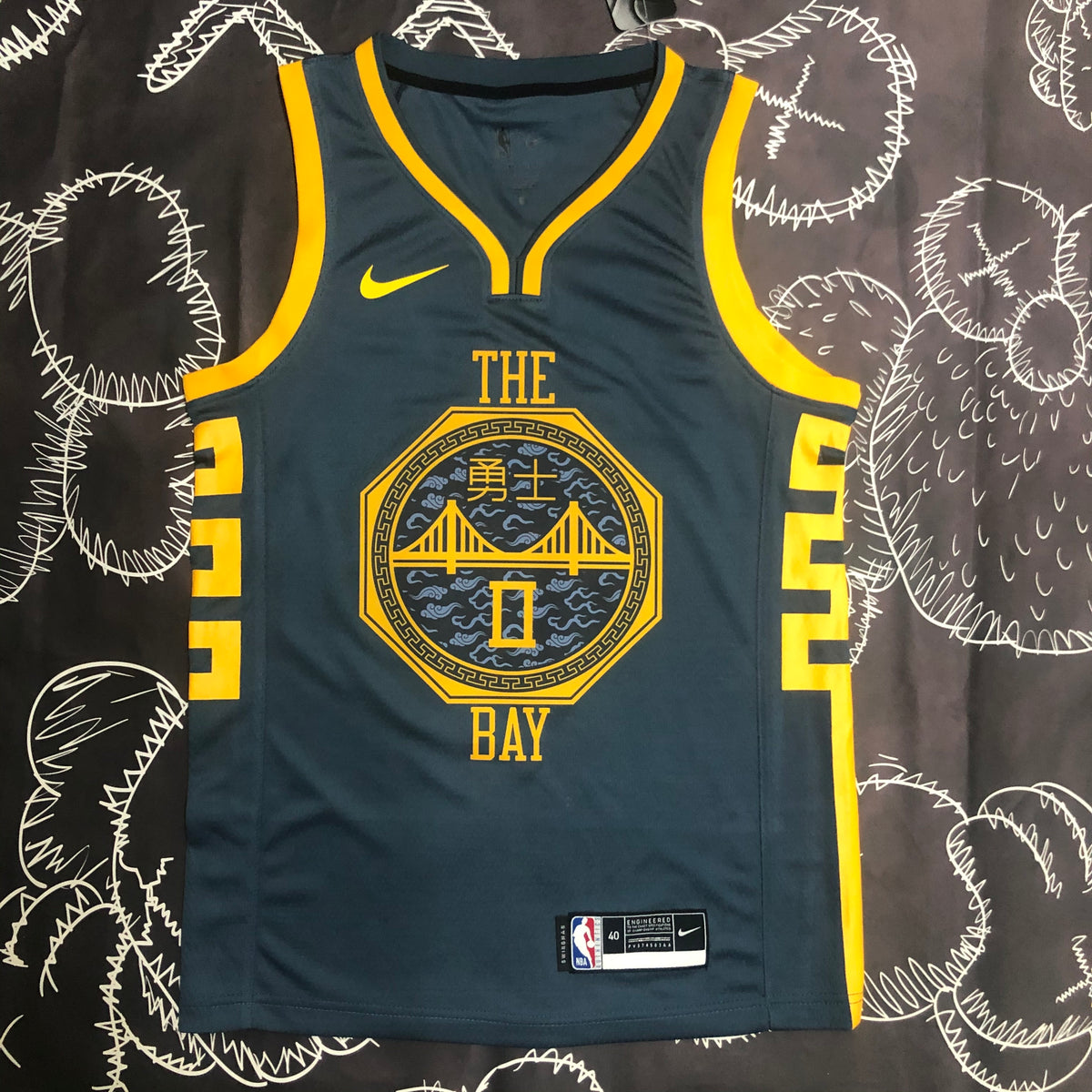 18/19 Warriors NBA - City Edition #0