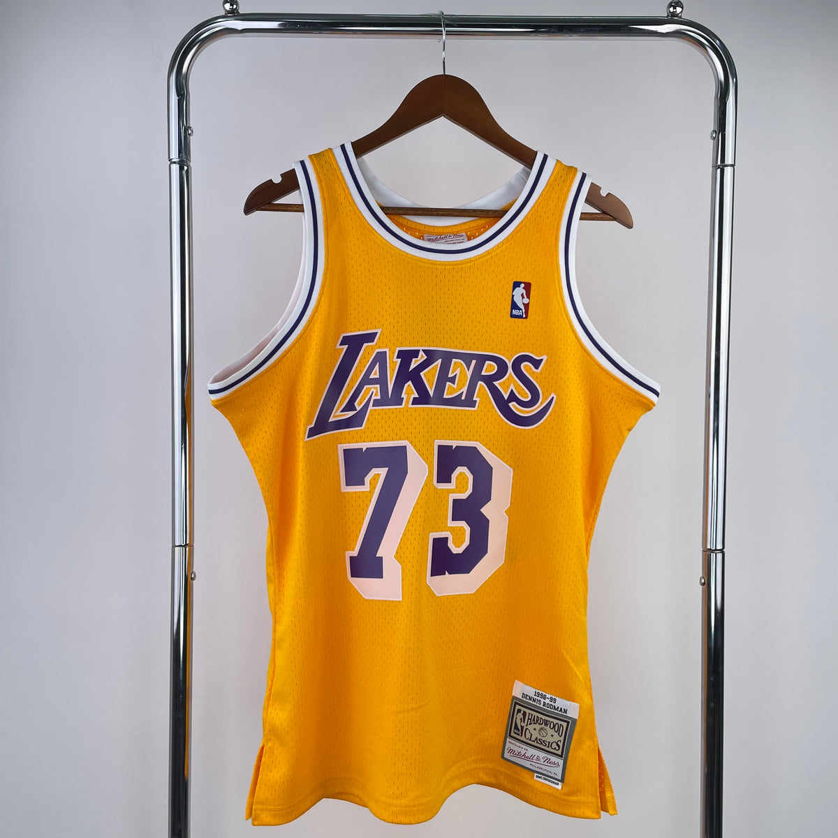 1998/99 NBA Lakers Mitchell & Ness - Dennis Rodman