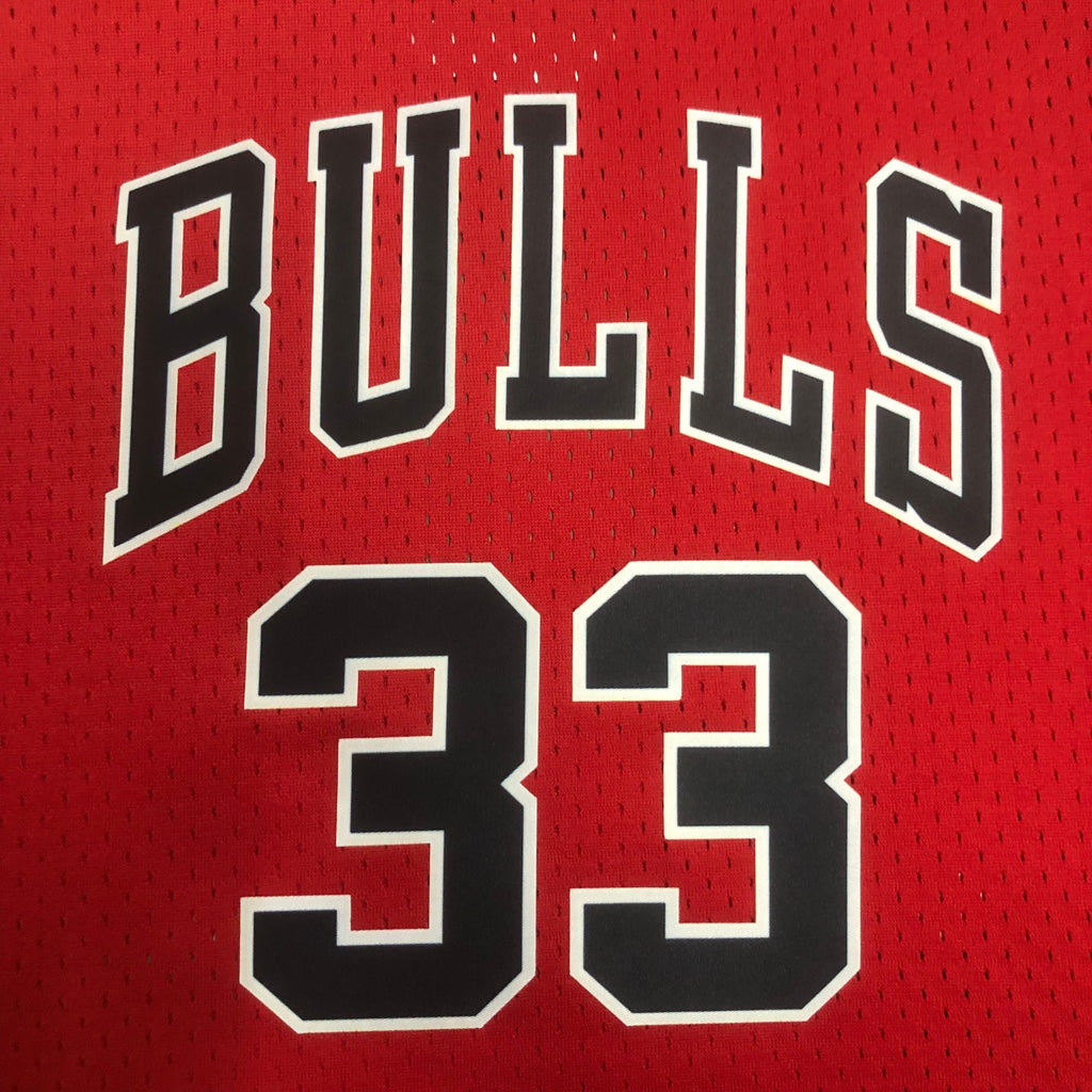 Mujeres | NBA Crop Top Chicago Bulls Mitchell & Ness - Scottie Pippen