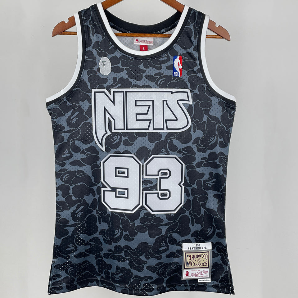 1993 NBA Nets - Mitchell & Ness x BAPE