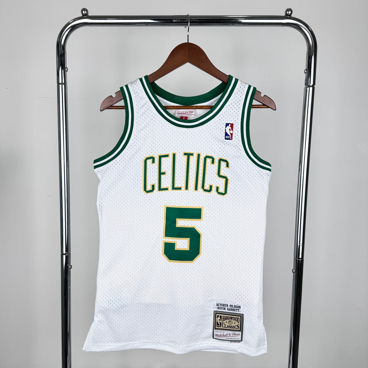 2008 NBA Celtics Mitchell & Ness - Kevin Garnett