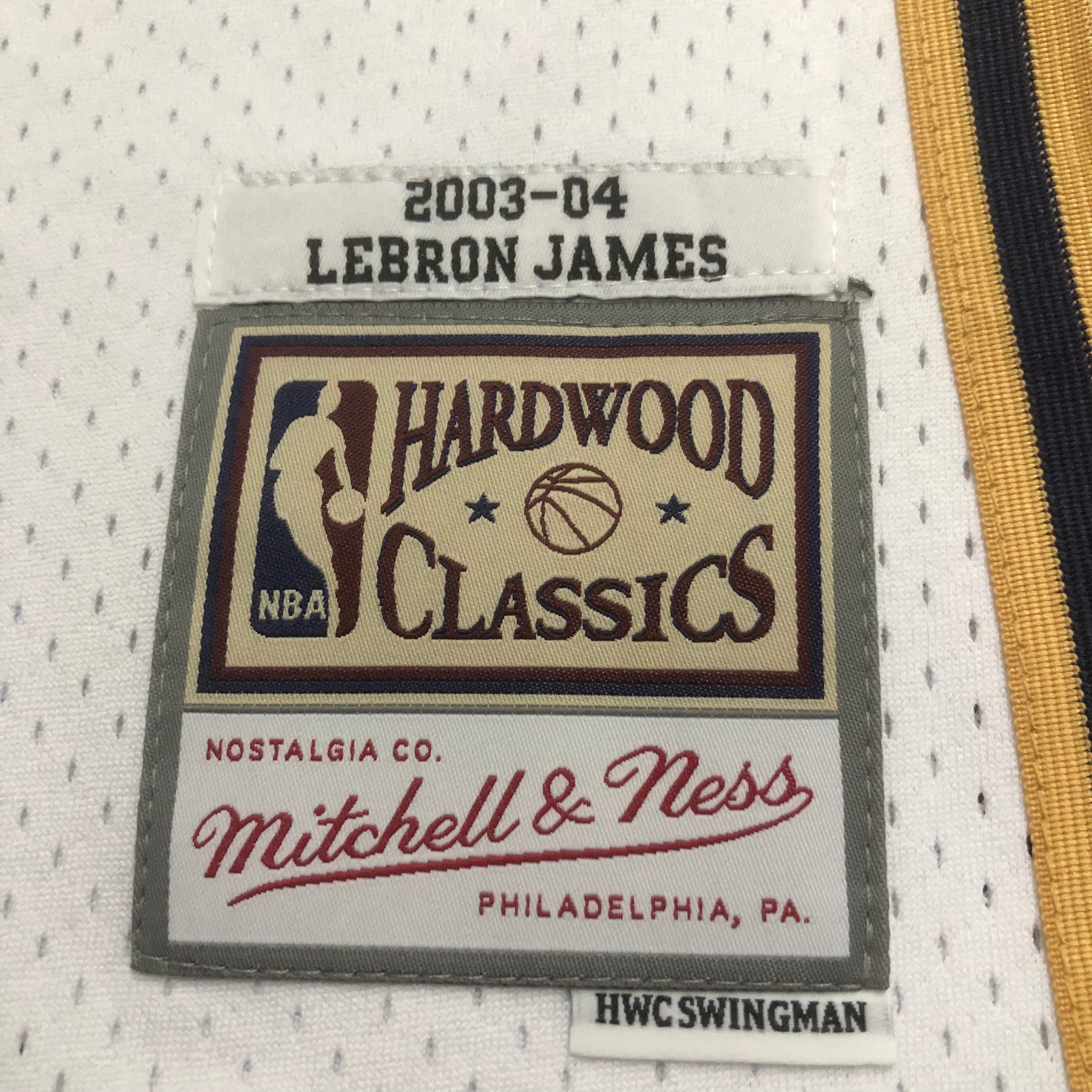 2003/04 NBA Cleveland Mitchell & Ness - Lebron James