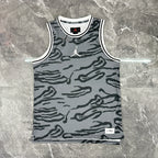 Conjunto Jordan Classic Gris Manchado – Dri-Fit Premium