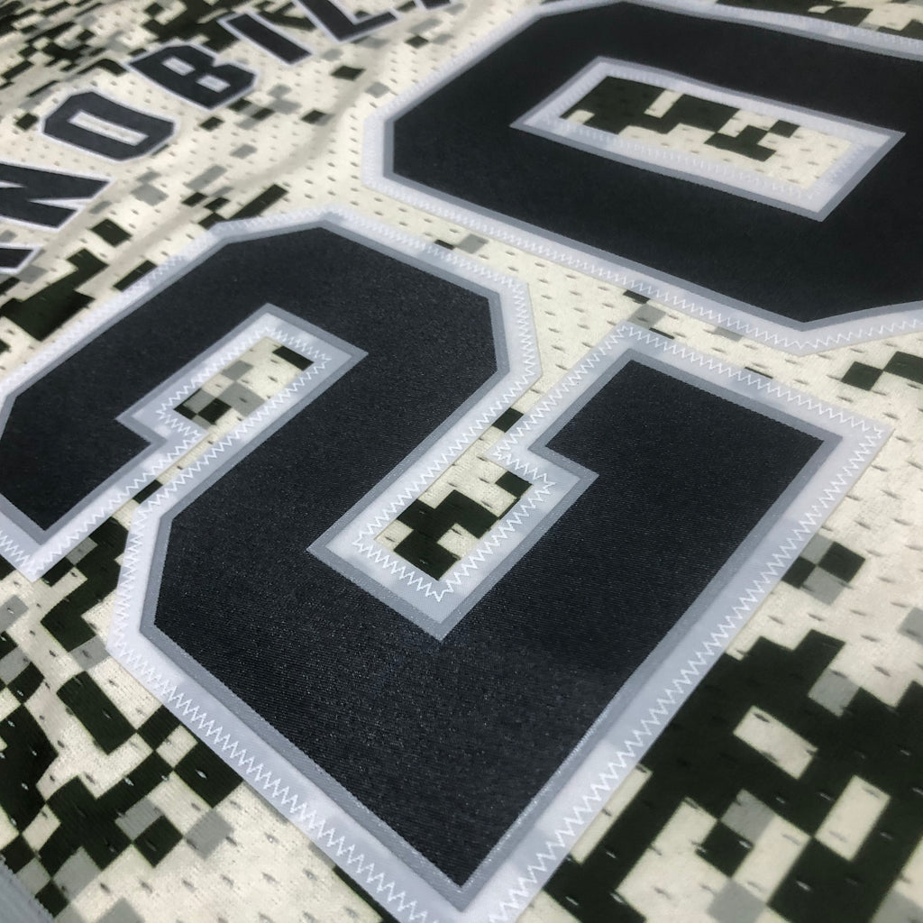Jersey NBA Spurs 2013/14 Mitchell & Ness - Manu Ginobili