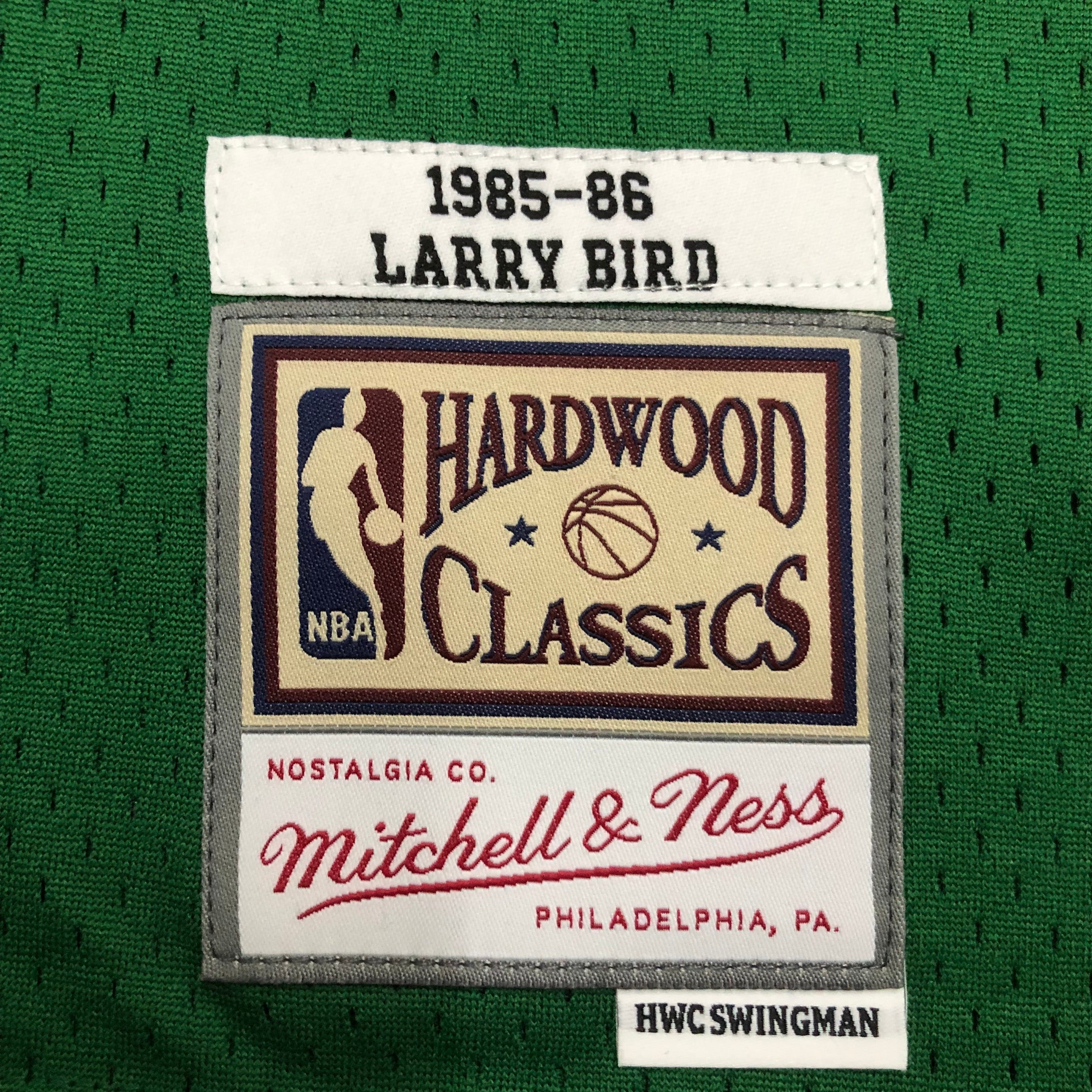 1985/86 NBA Celtics Mitchell & Ness - Larry Bird