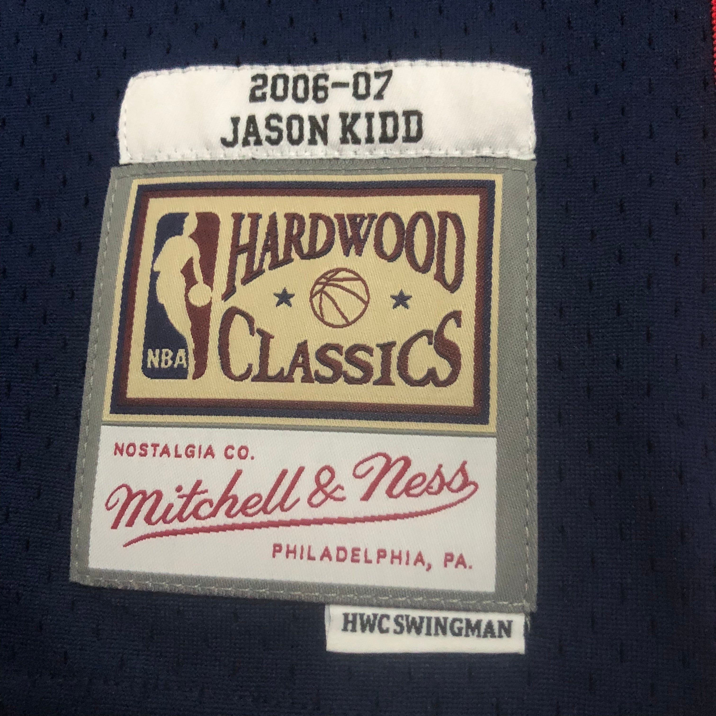2006/07 New Jersey Nets Mitchell & Ness - Jason Kidd