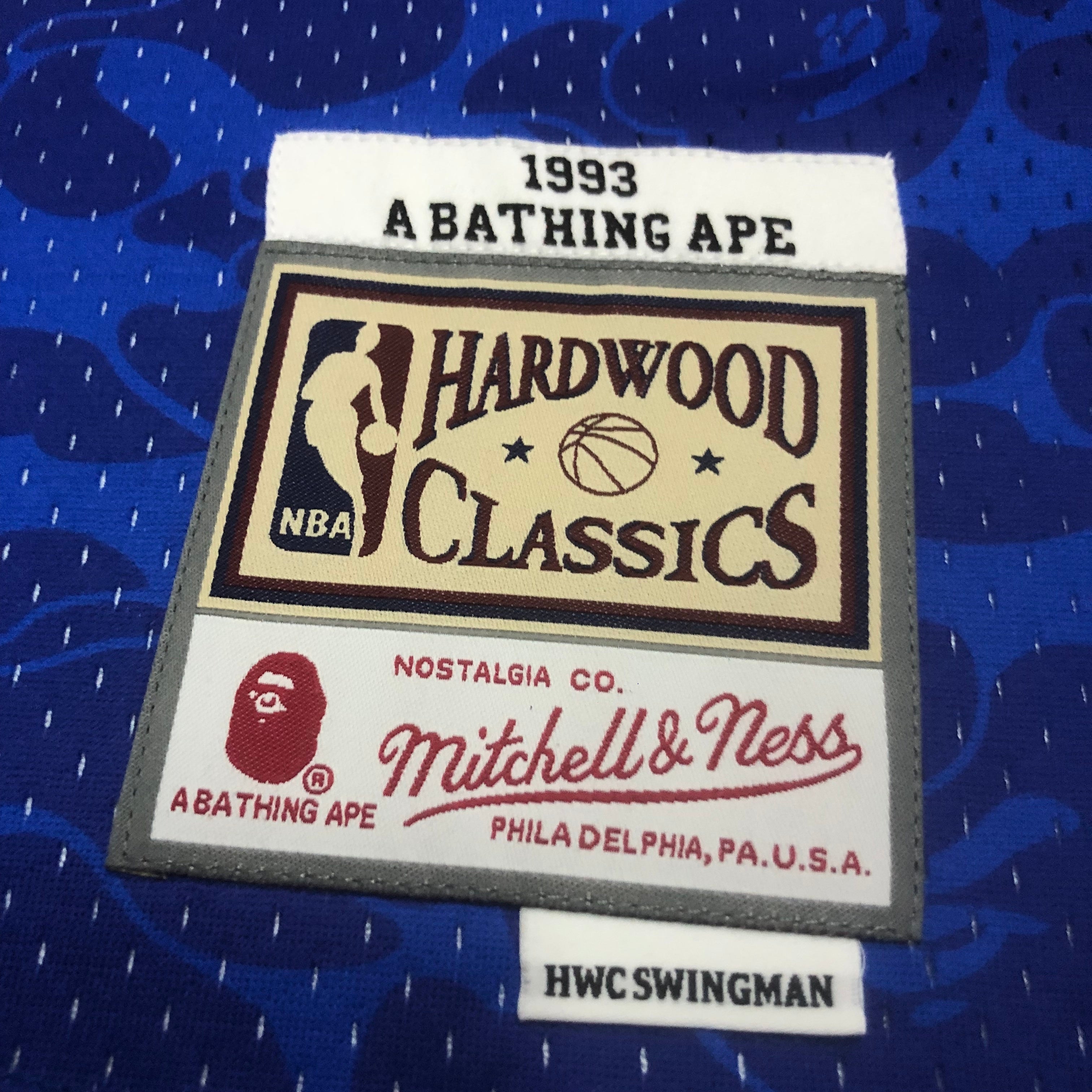 1993 NBA Nets - Mitchell & Ness x BAPE