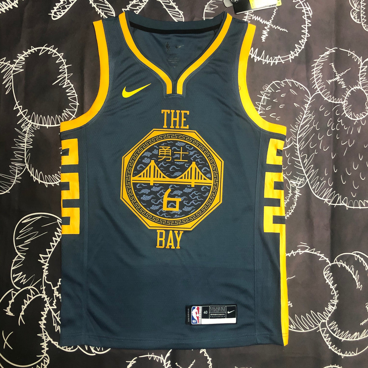 18/19 Warriors NBA - City Edition #6