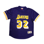 LA Lakers Mitchell & Ness Mesh Crewneck - Magic Johnson