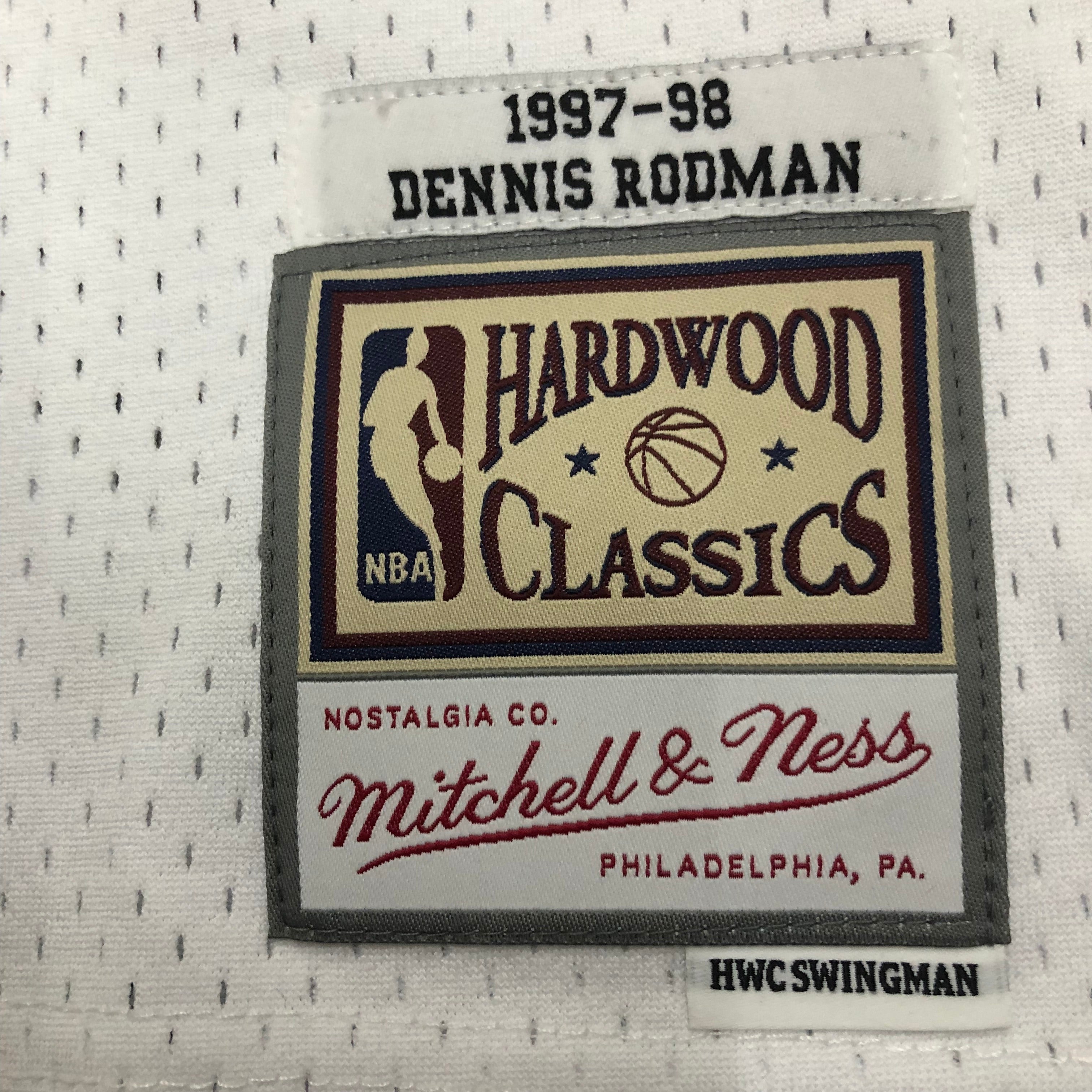 1997/98 NBA Bulls Mitchell & Ness - Dennis Rodman