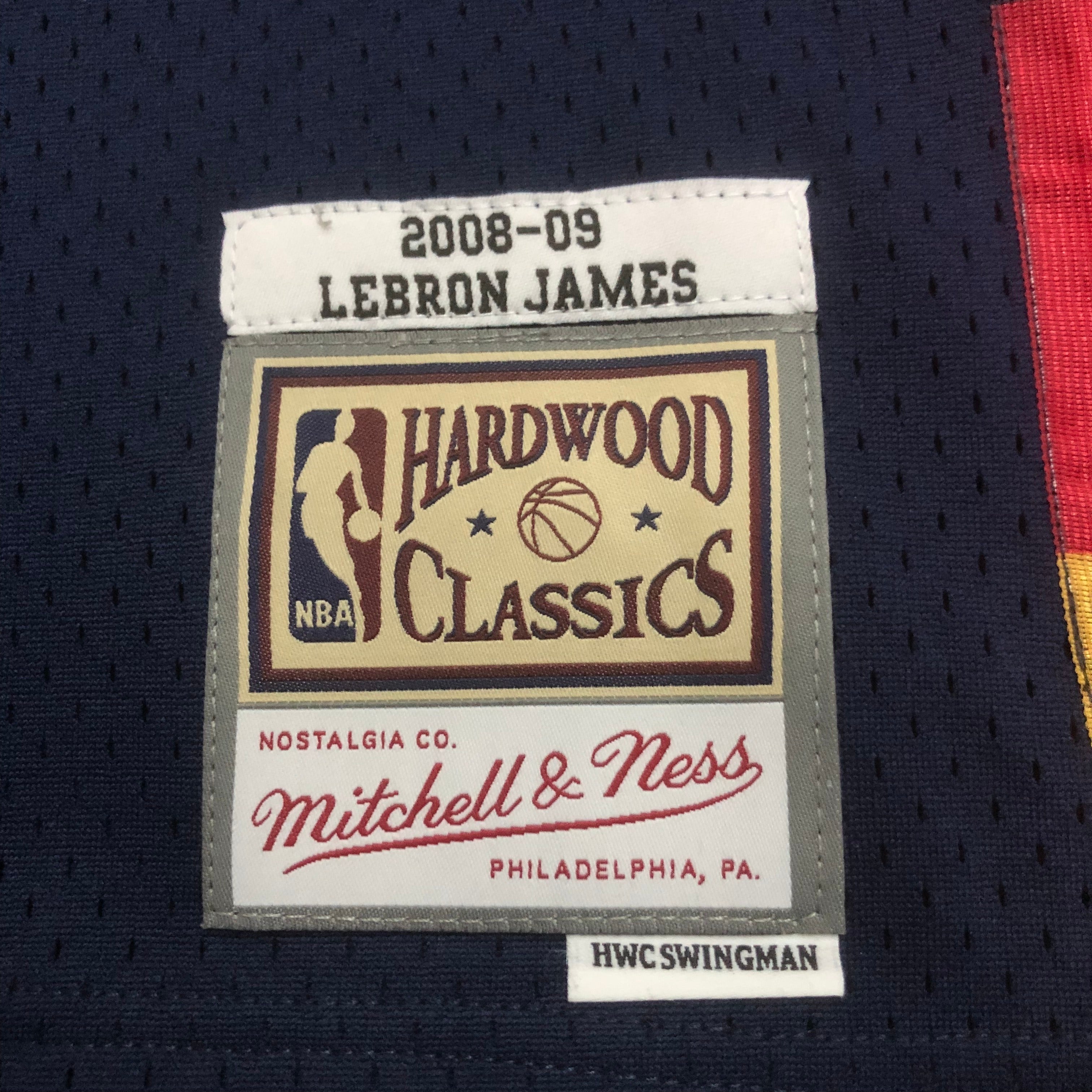 2008/09 NBA Cleveland Mitchell & Ness - Lebron James