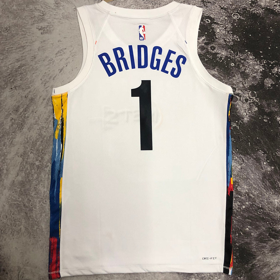 20/21 NBA Nets City Edition - Bridges