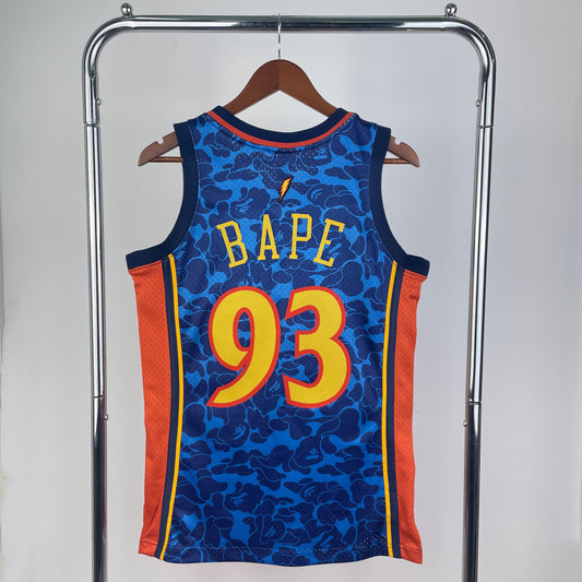 2008/09 NBA Warriors - Mitchell & Ness x BAPE