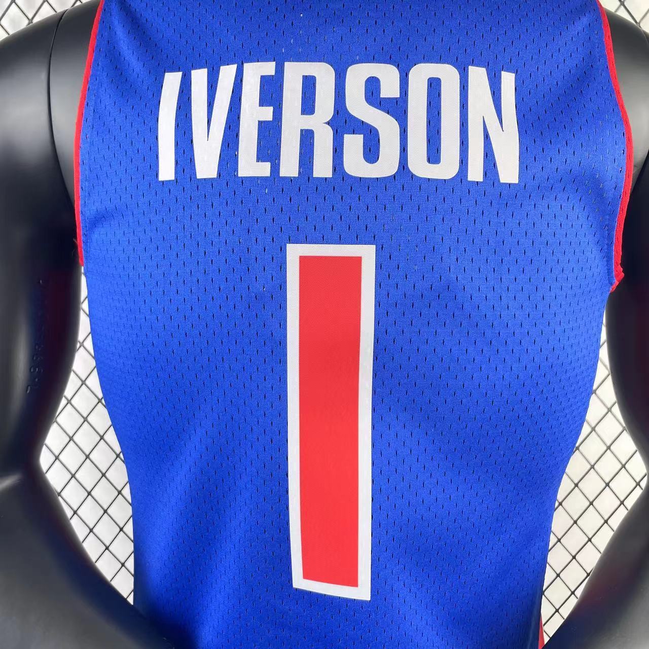 2008/09 NBA Pistons "Mitchell & Ness" - Allen Iverson