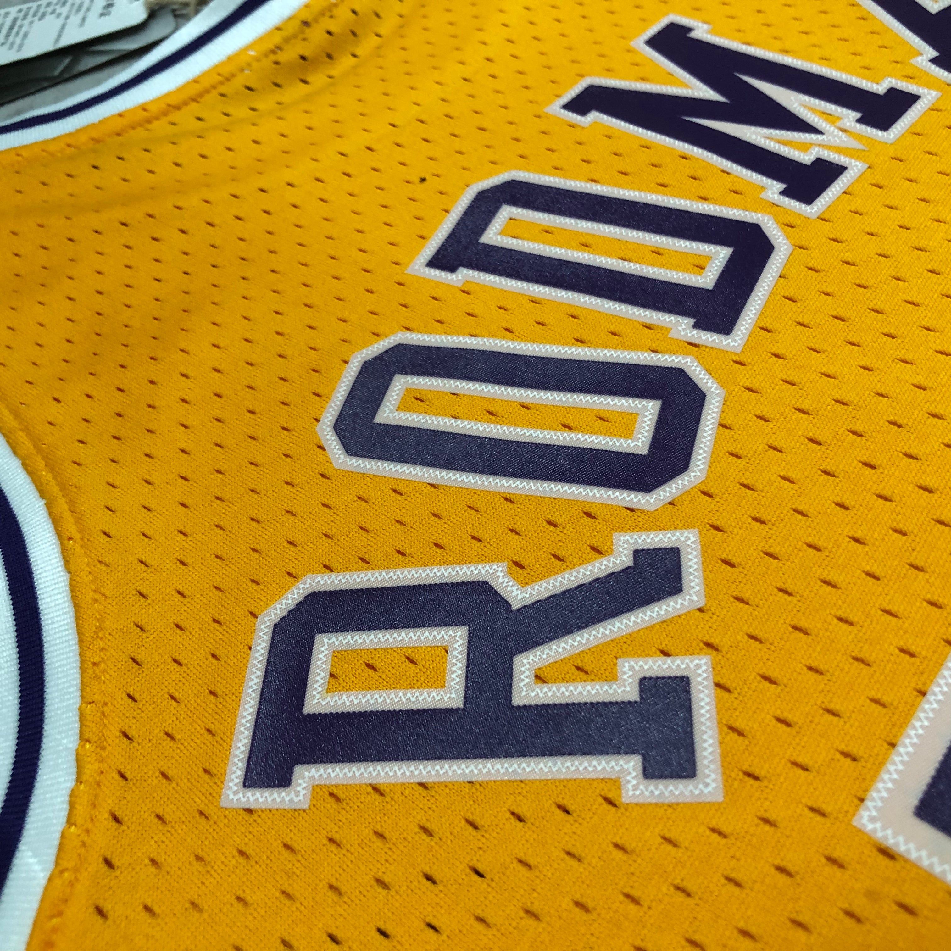 1998/99 NBA Lakers Mitchell & Ness - Dennis Rodman