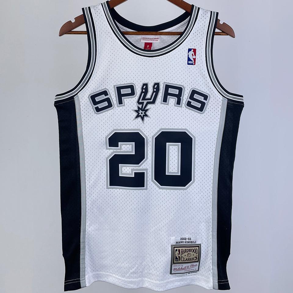 2002/03 NBA Spurs Mitchell & Ness - Manu Ginobili