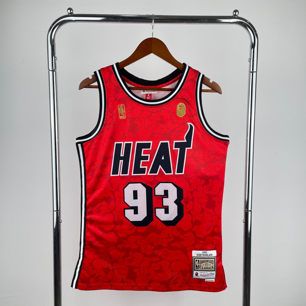 1993 NBA Miami Heat - Mitchell & Ness x BAPE