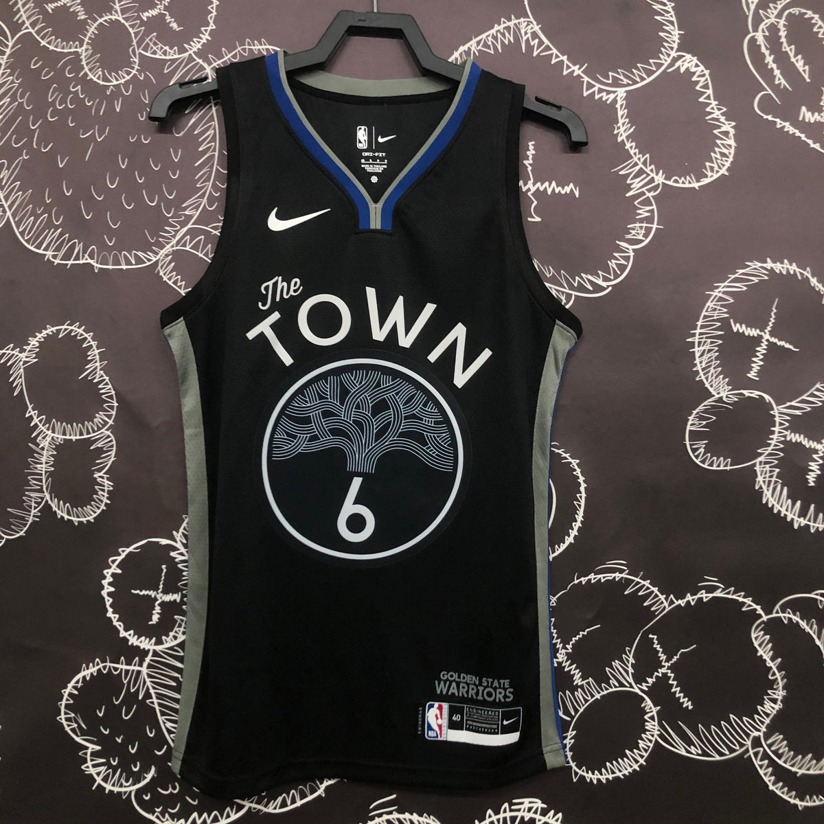 19/20 Warriors NBA - City Edition  #6