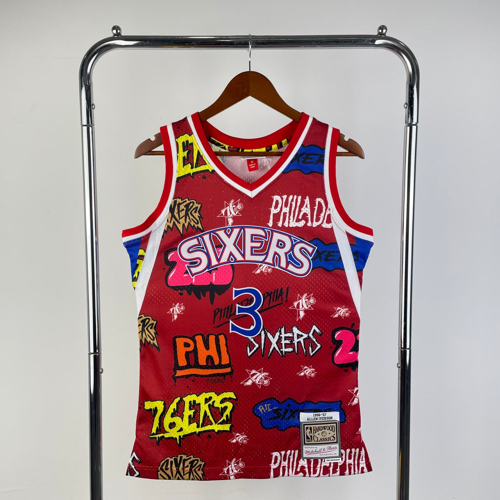 Allen Iverson - 76ers Jersey - Hardwood Classics 1996/97