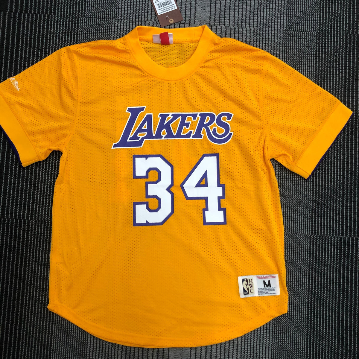 Jersey Estilo Béisbol Lakers - Shaq O´Neal #34