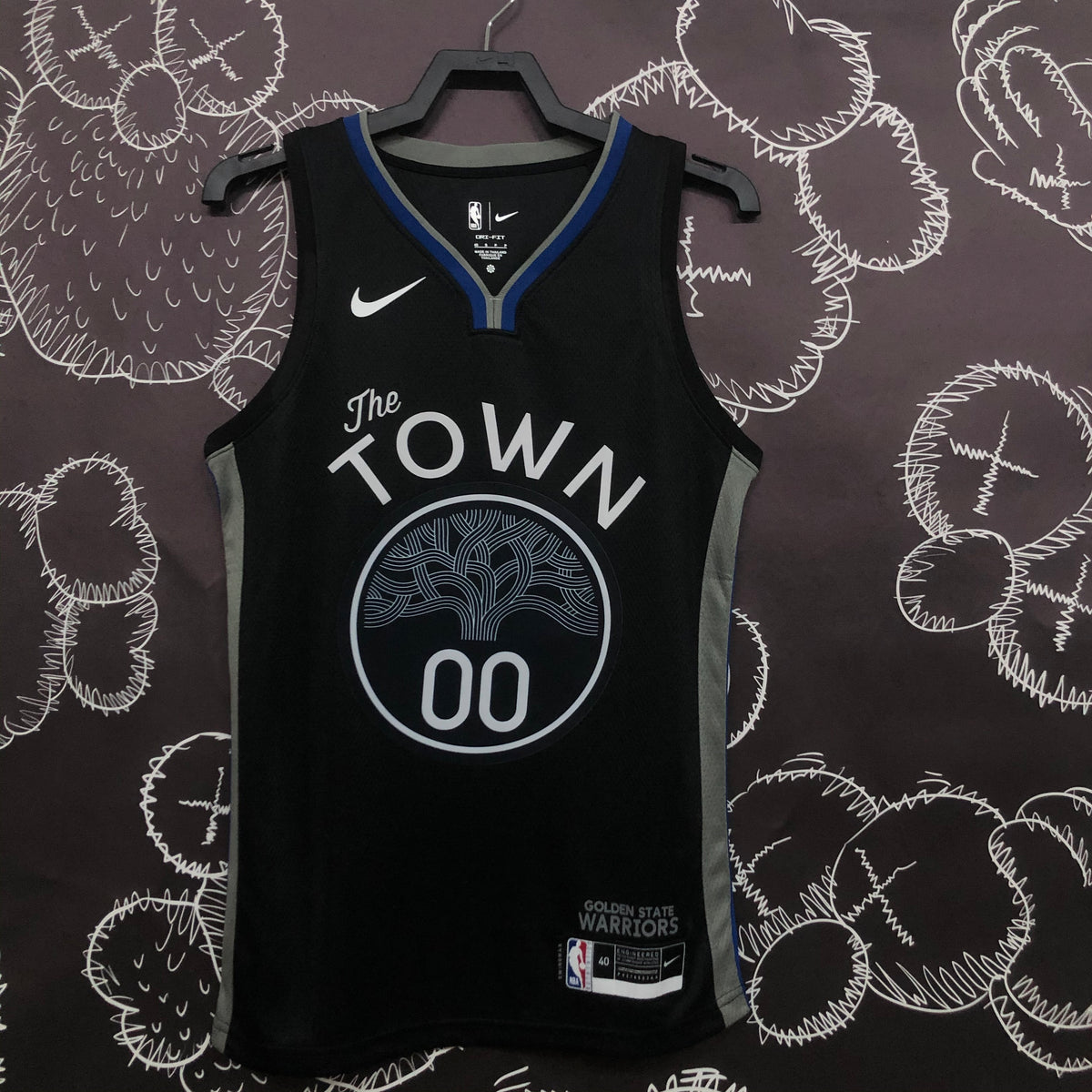 19/20 Warriors NBA - City Edition  #00